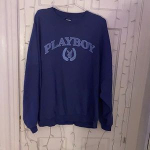 Playboy by pacsun olive branch crewneck